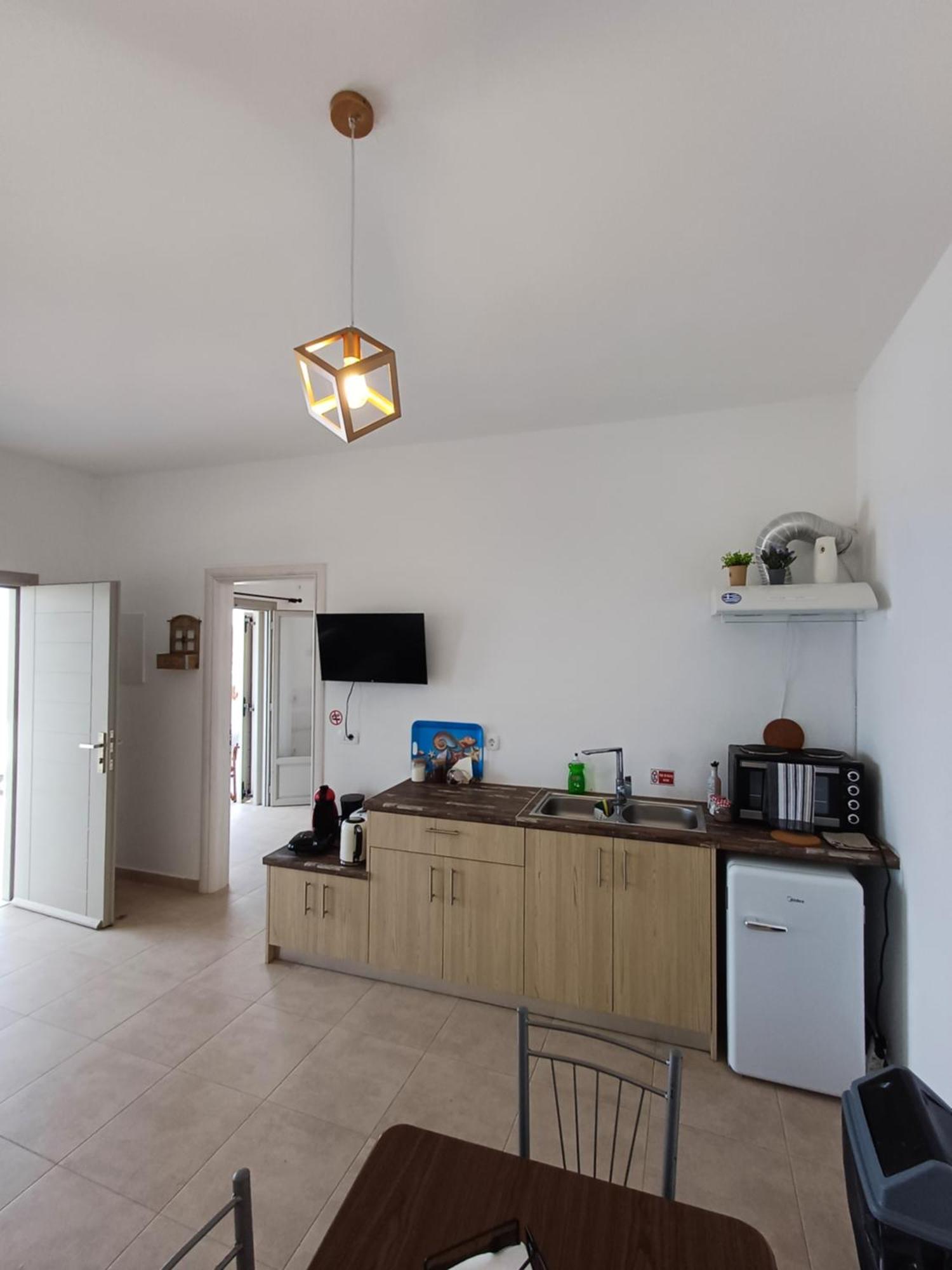 Foinikiá'Irene' Cycladic House With Sunrise And Sea View!别墅 外观 照片