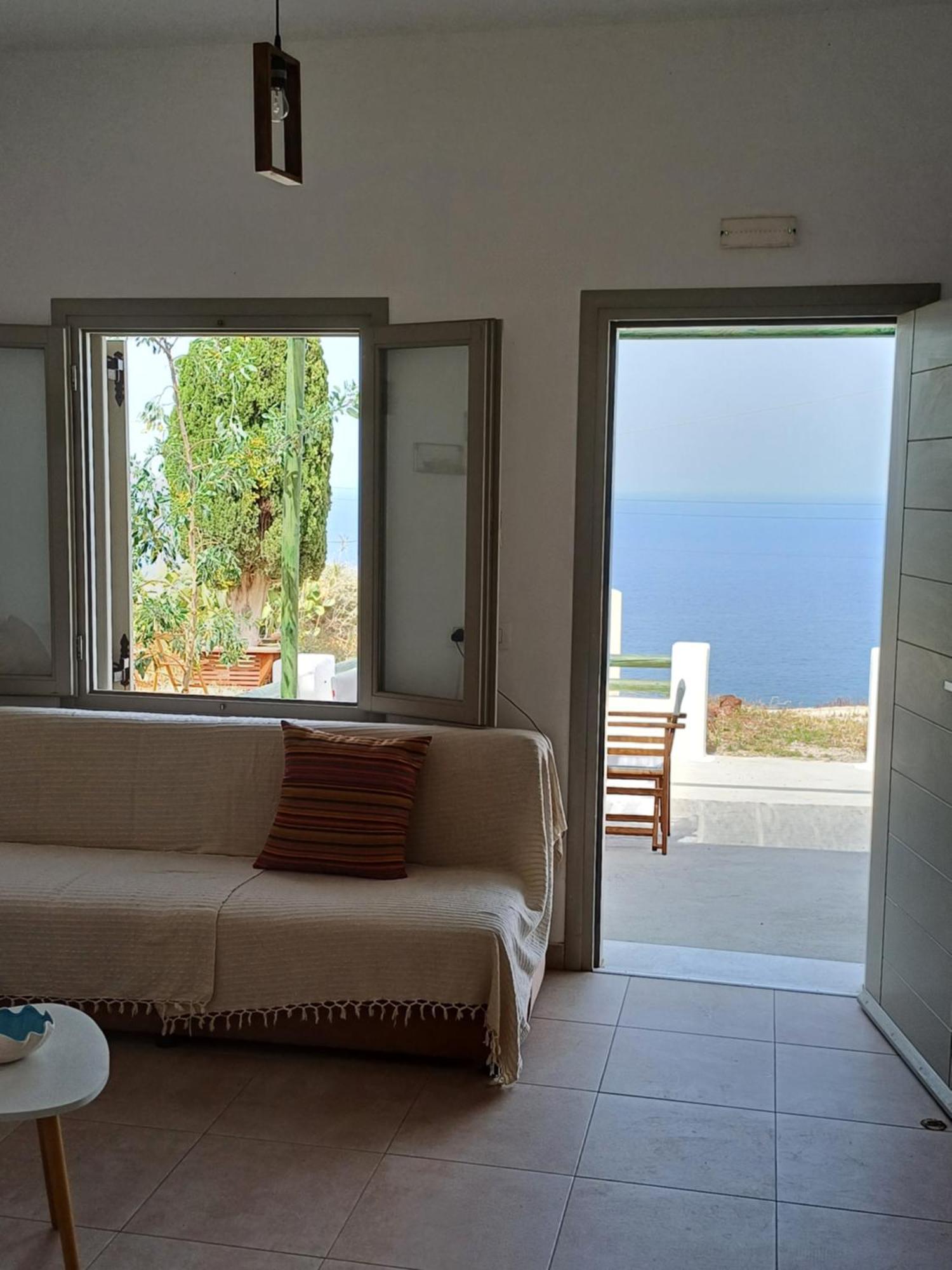 Foinikiá'Irene' Cycladic House With Sunrise And Sea View!别墅 外观 照片