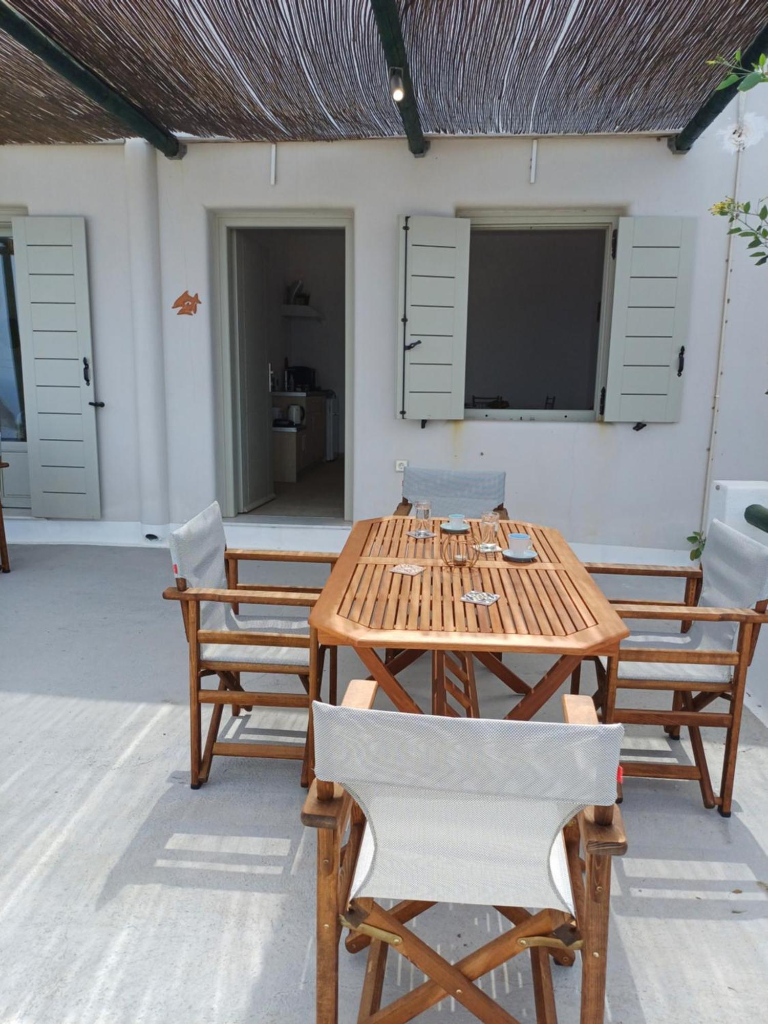 Foinikiá'Irene' Cycladic House With Sunrise And Sea View!别墅 外观 照片