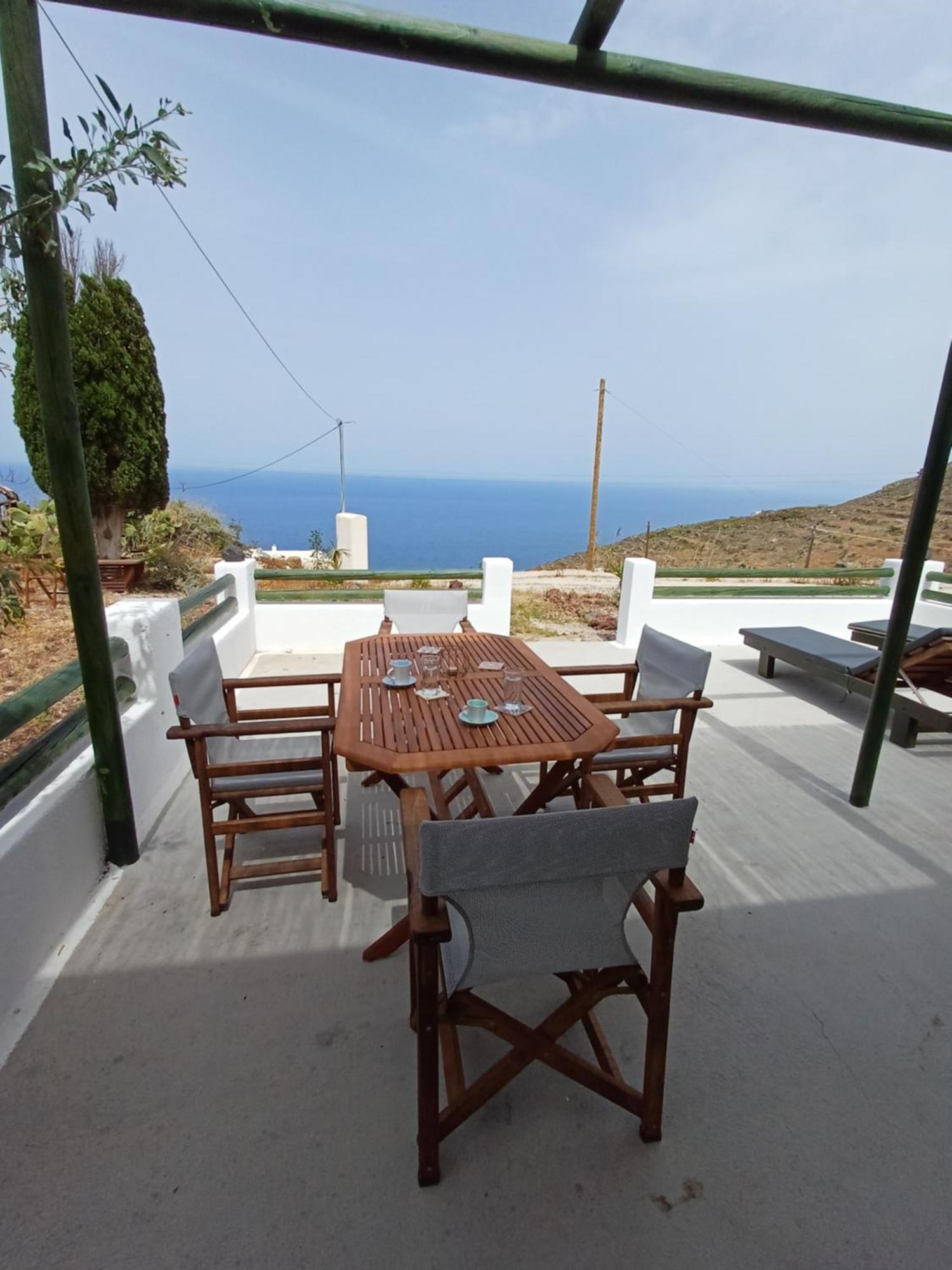 Foinikiá'Irene' Cycladic House With Sunrise And Sea View!别墅 外观 照片