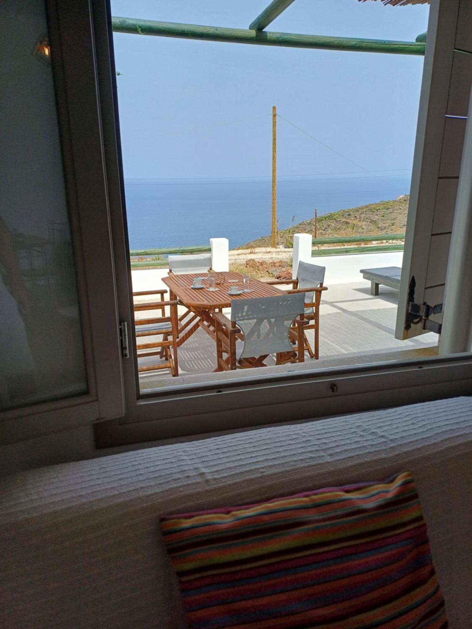 Foinikiá'Irene' Cycladic House With Sunrise And Sea View!别墅 外观 照片