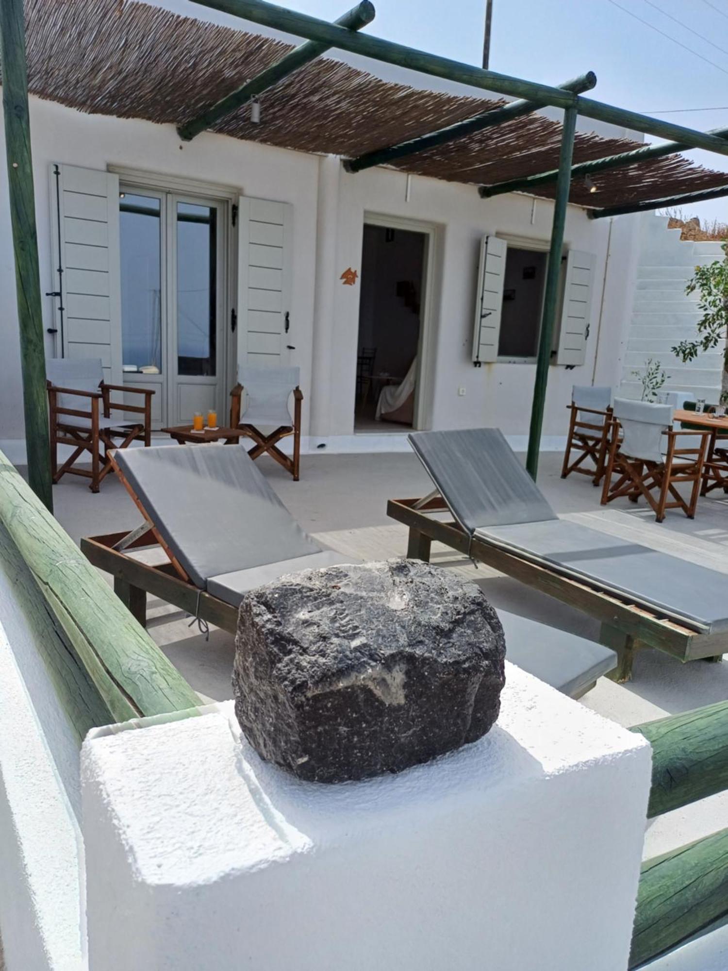 Foinikiá'Irene' Cycladic House With Sunrise And Sea View!别墅 外观 照片
